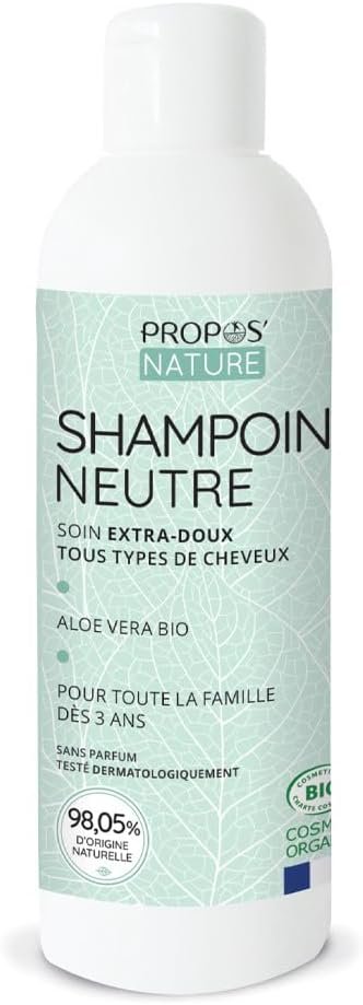 Shampoing clarifiant maison, base lavande neutre