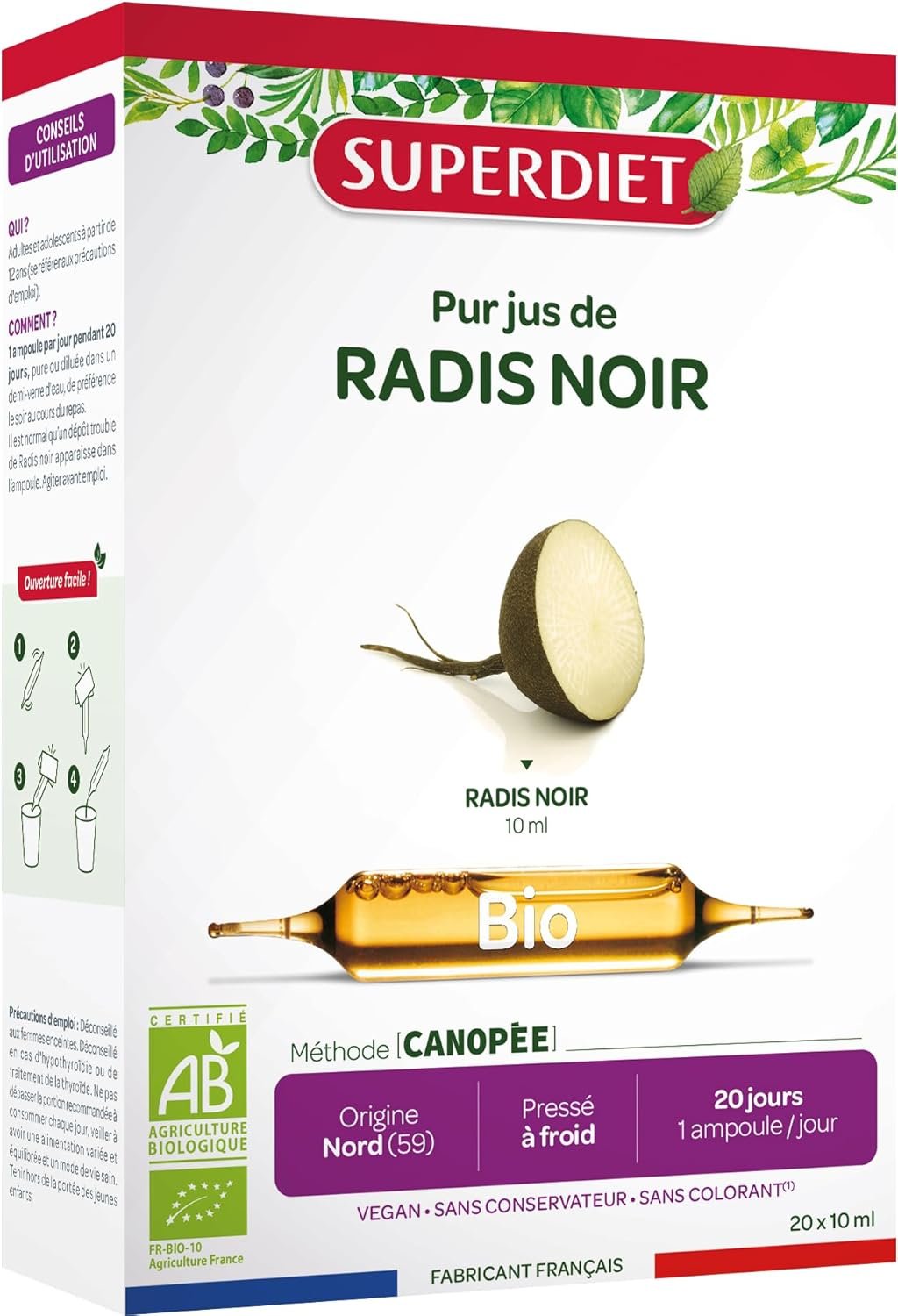 Detox du foie, radis noir