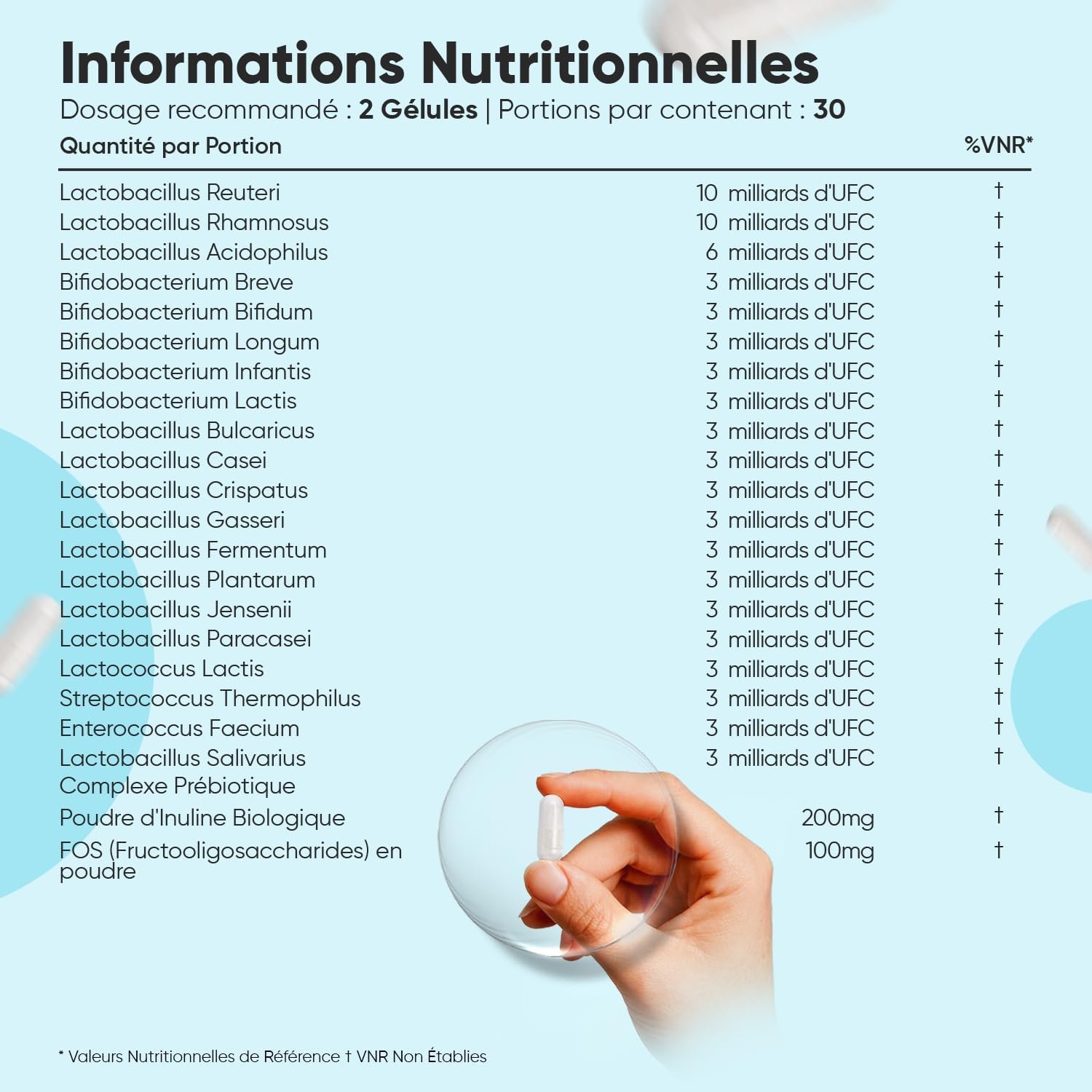 Probiotiques ciblés pour équilibrer le microbiote et diminuer les réactions allergiques respiratoires